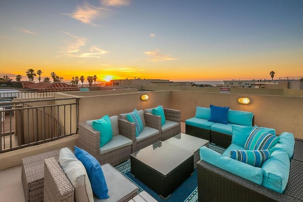 Stunning South Mission Home With Private Rooftop & Ocean Views! San Diego Dış mekan fotoğraf