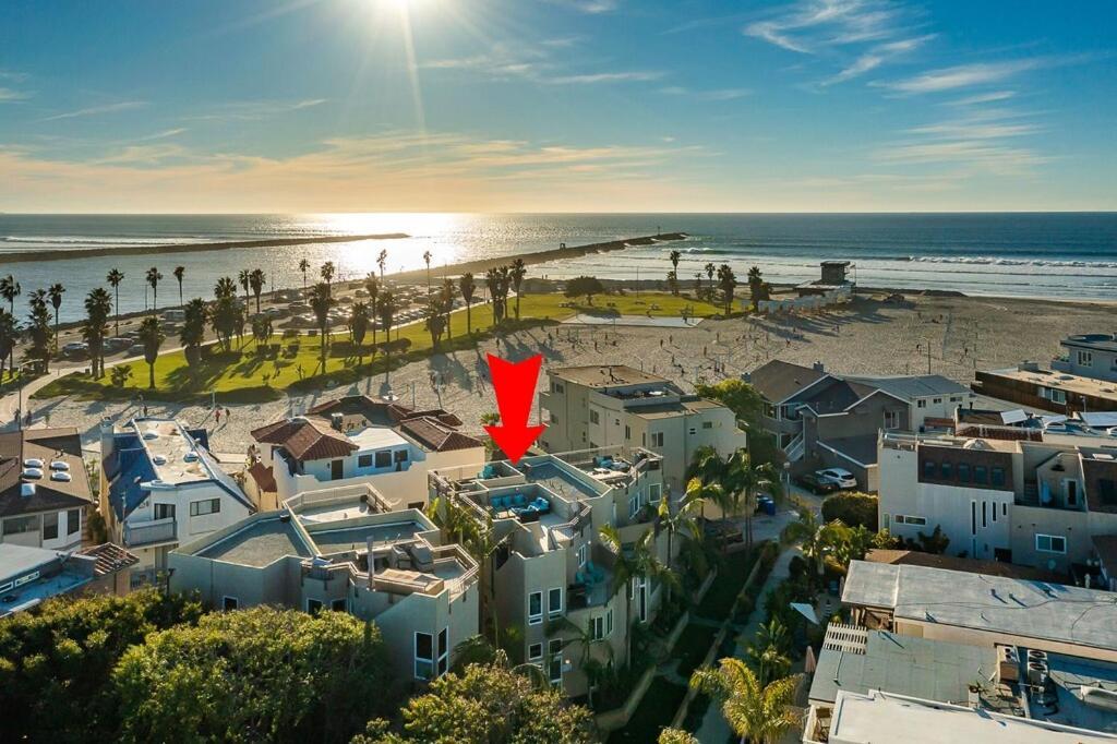 Stunning South Mission Home With Private Rooftop & Ocean Views! San Diego Dış mekan fotoğraf